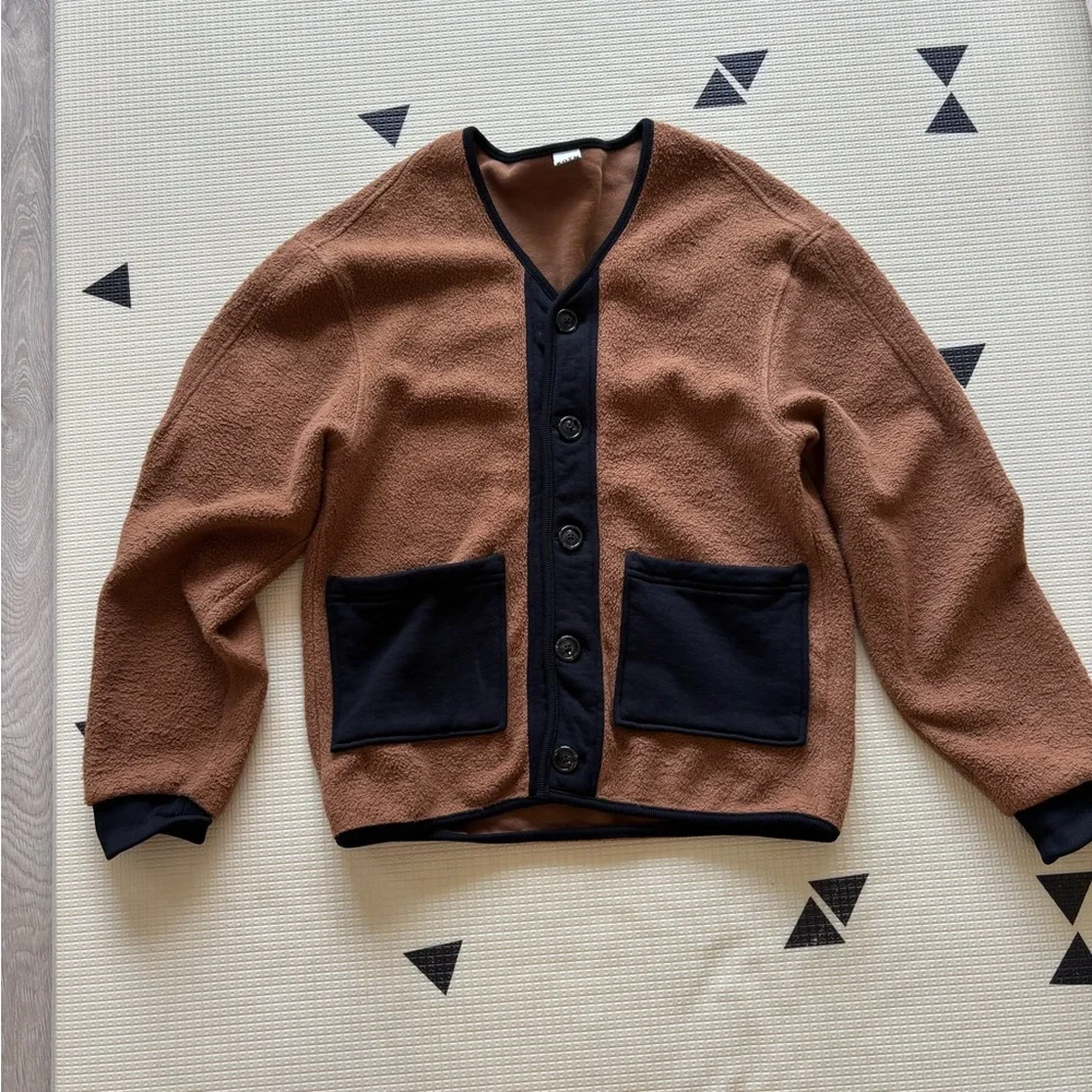 KOTN Fleece Cardigan - Picture 6 of 9